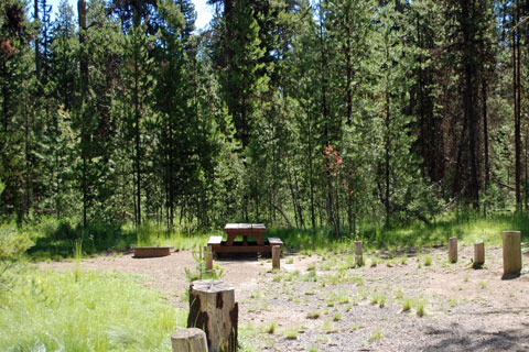 Quinn River Campground, Crane Prairie Reservoir, OR