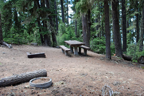 North Waldo Campground, Waldo Lake, OR