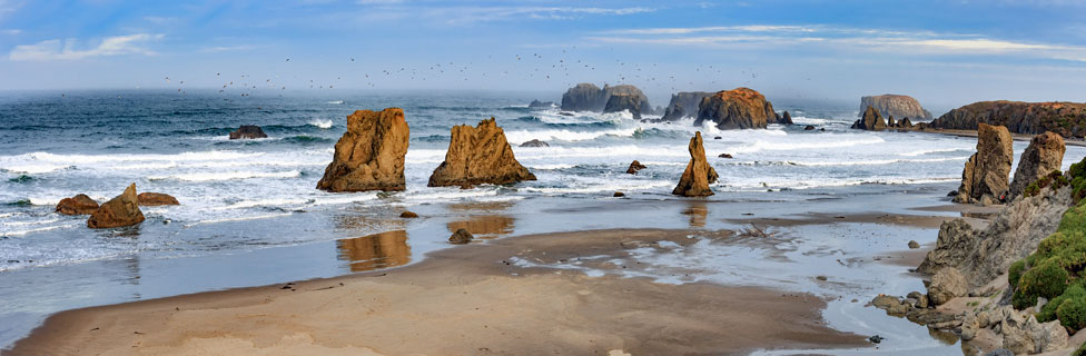 Bandon Beach, Coos  County, Oregon