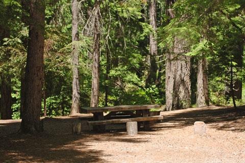 Whitehorse Falls Campground, Umpqua National Forest, Oregon