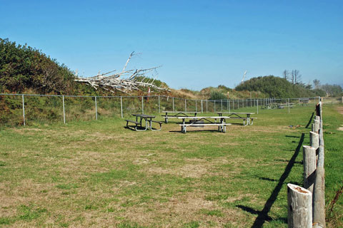 Cape Lookout State Park Campground group campsites, Tillamook County, Oregon