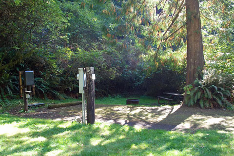 Cape Perpetua Campground, Siuslaw National Forest, Oregon