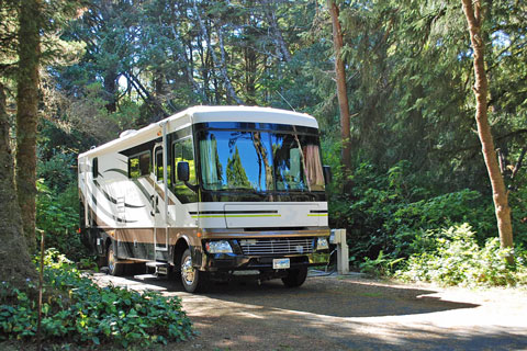 Washburne Memorial State Park Campground, Lane County, Oregon