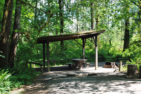 Fishermen's Bend Campground, Marion County, Oregon